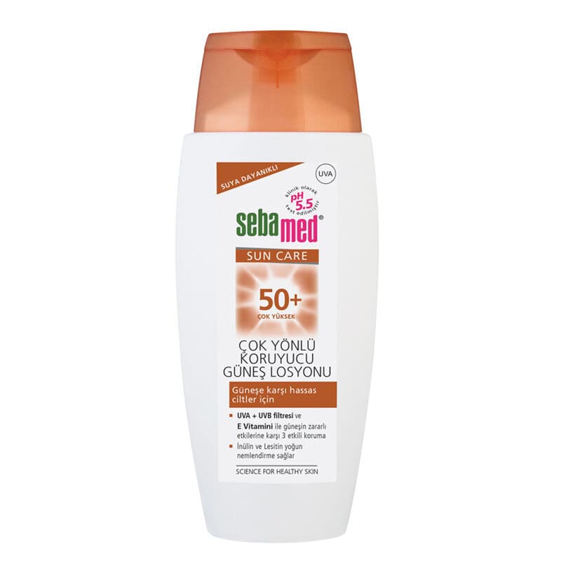 لوشن الشمس متعدد الحماية SPF 50 150 مل من سيباميد Sebamed