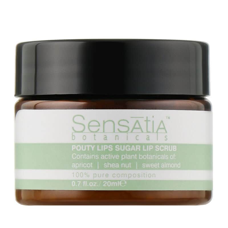 Sensatia Botanicals مقشر الشفاه بالسكر من سينساتيا بوتانيكالز بوتي ليبس 20 مل - 1