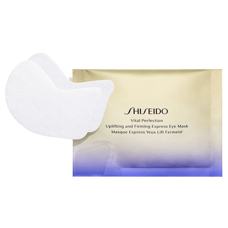 Shiseido قناع شيسيدو فيتال بيرفيكشن لشد البشرة وتجديدها السريع، ورقتان × 12 عبوة