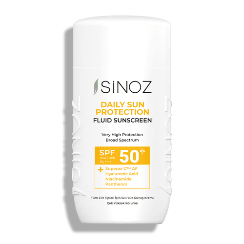 كريم واقي شمس سائل للاستخدام اليومي SPF 50 بحجم 50 مل من سينوز Sinoz