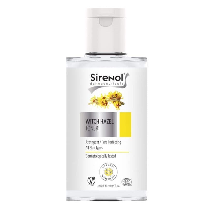 Sirenol تونيك سيرينول لشد البشرة وتنظيفها بخلاصة بندق الساحرة 300 مل