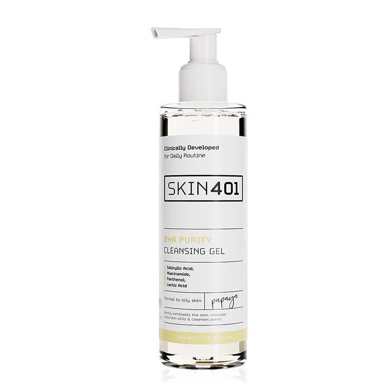 جل تنظيف البشرة 200 مل من سكين 401 Skin401
