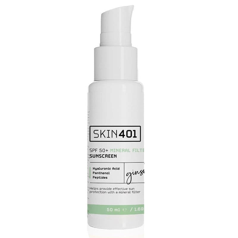واقي شمس معدني SPF 50 50 مل من سكين 401 Skin401