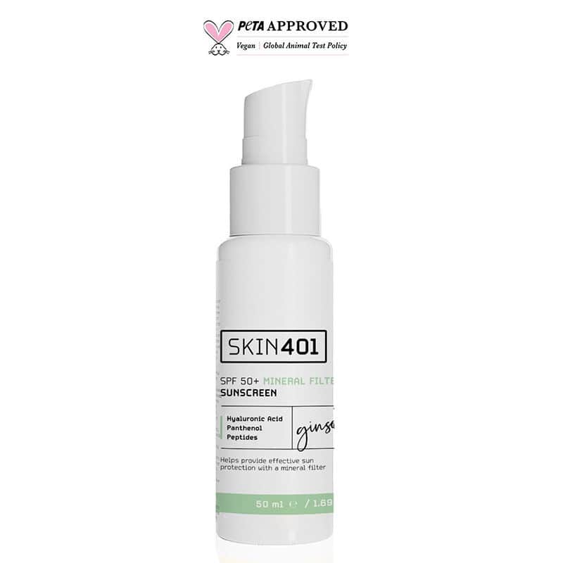 واقي شمس معدني SPF 50 50 مل من سكين 401 Skin401 - 2