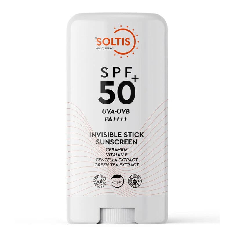 Soltis سولتيس واقي شمس شفاف بعامل حماية من الشمس 50+، 15 غرام