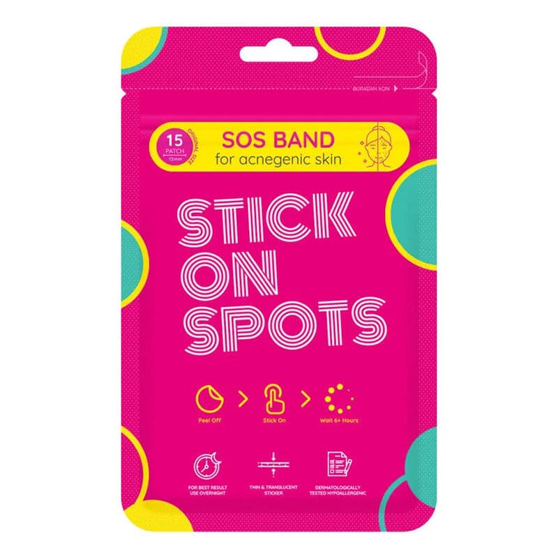 Stick On Spots شريط صلصة لاصق للبقع، 15 قطعة