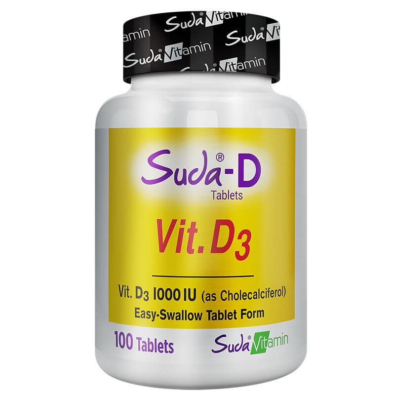 Suda Vitamin سودا فيتامين د3 100 قرص