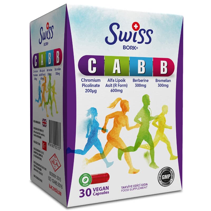 طعام مكمل بork كاب من سويس 30 كبسولة Swiss