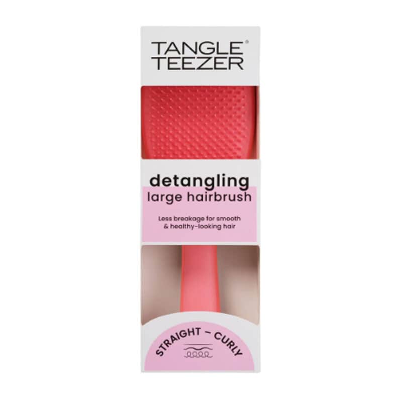 Tangle Teezer فرشاة فك تشابك الشعر الرطبة الكبيرة من تانجل تيزر لون وردي سلمون - 2