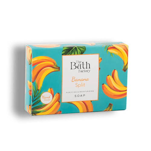The Bath Factory صابون اليدين والوجه والجسم من ذا باث فاكتوري موز 80 غرام - 1