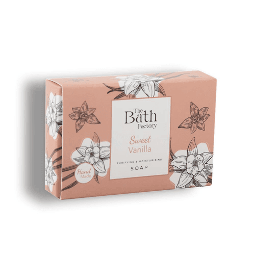 The Bath Factory صابون اليدين والوجه والجسم من ذا باث فاكتوري فانيليا 80 غرام