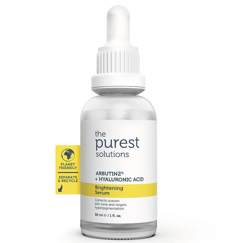 The Purest Solutions سيروم تفتيح البشرة من ذا بيورست سوليوشنز أربوتين ٢٪ + حمض الهيالورونيك ٣٠ مل