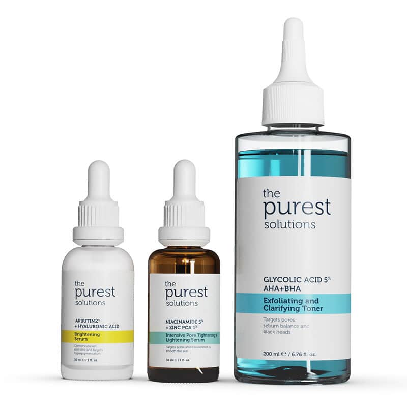 The Purest Solutions مجموعة العناية المركزة من أنقى الحلول للبشرة غير المنتظمة - 1