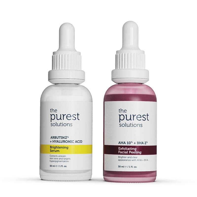 The Purest Solutions مجموعة العناية بالبشرة المضادة للبقع الداكنة من ذا بيورست سوليوشنز