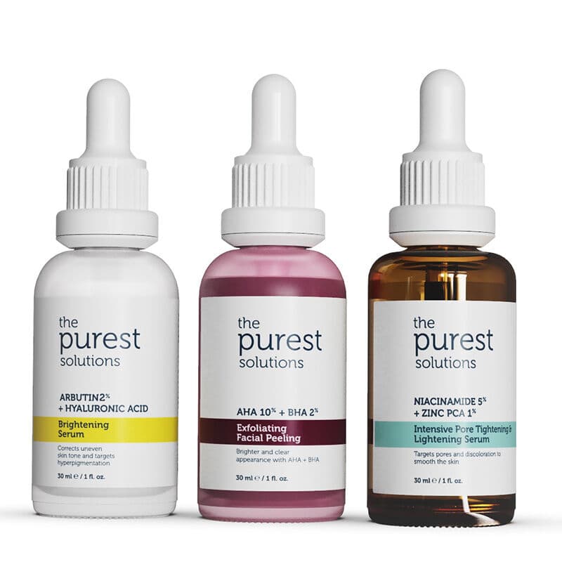 The Purest Solutions مجموعة العناية المضادة للبقع من أنقى الحلول