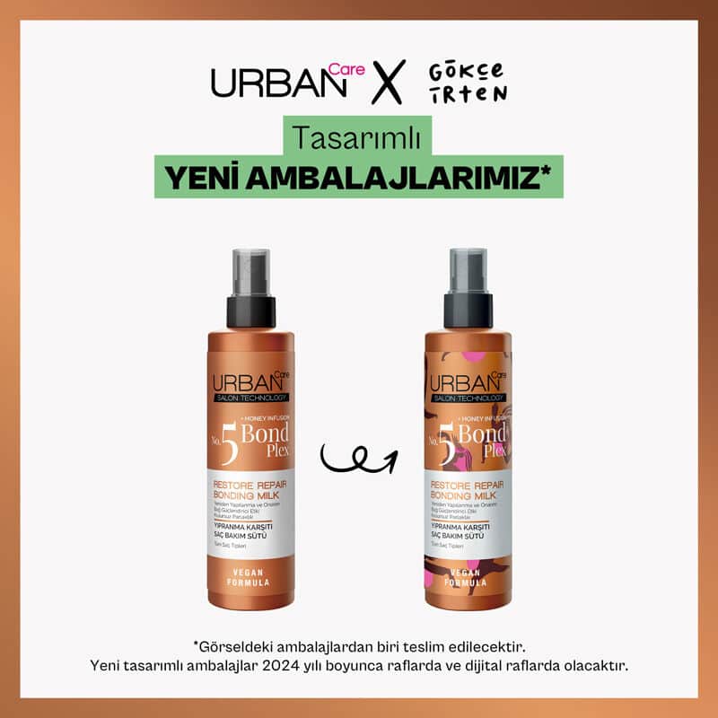 حليب العناية بالشعر رقم 5 بوند بلكس 200 مل من أوربان كير Urban Care - 3