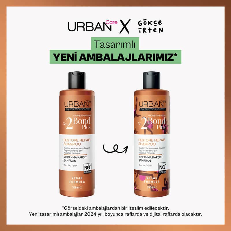شامبو أوربان كير رقم 2 بوند بلكس للعناية بالشعر 350 مل Urban Care - 2