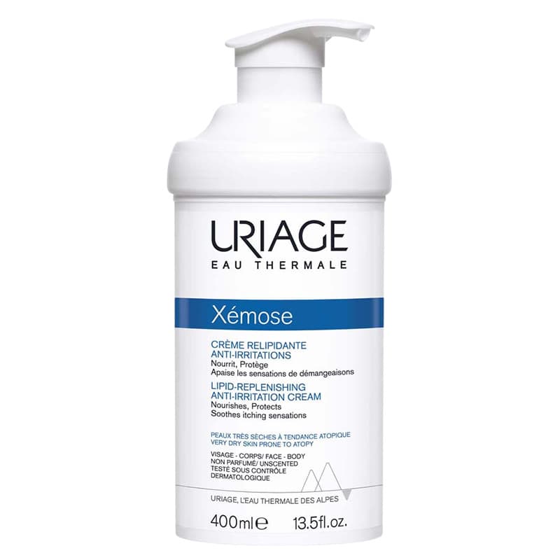Uriage كريم يورياج زيموس المضاد للتهيج ومجدد للدهون 400 مل