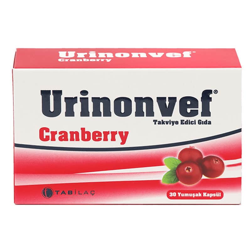 Urinonvef كبسولات يورينونف التوت البري 30 كبسولة - 1