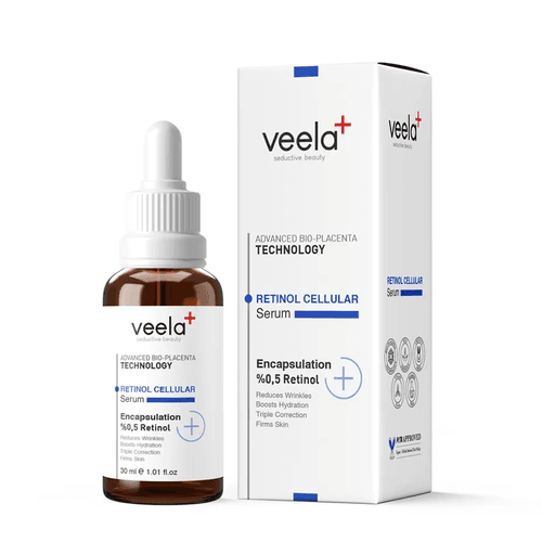 Veela سيروم فيلا ريتينول الخلوي المضاد للشيخوخة والتجاعيد 30 مل