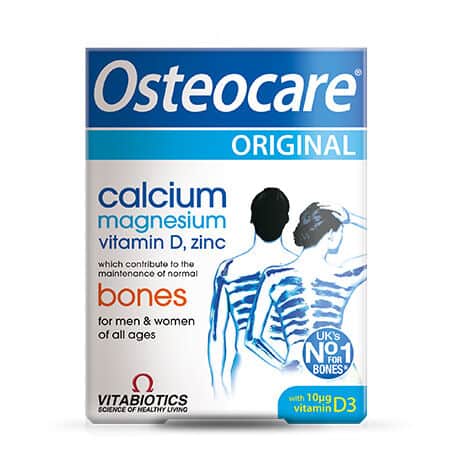 Vitabiotics فيتابيوتكس أوستيوكير الأصلي لصحة العظام 30 قرصًا - 1