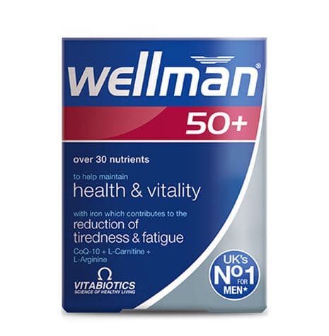 Vitabiotics مكمل غذائي ويلمان من فيتابيوتكس لمن هم فوق الخمسين، 30 قرصًا