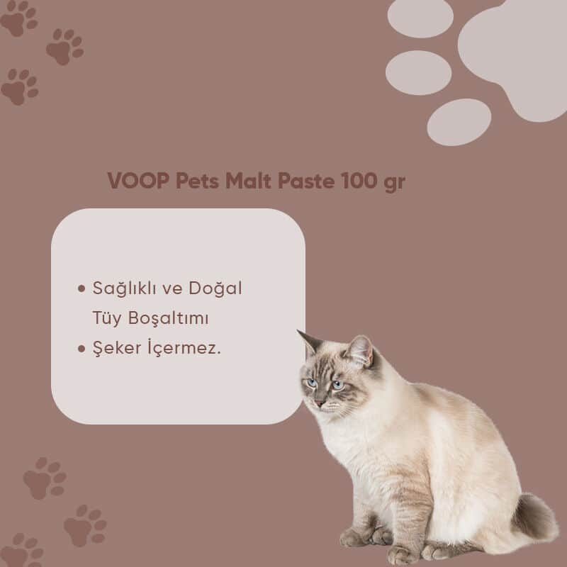 Voop معجون الشعير فووب بيت المضاد لكرات الشعر للقطط ١٠٠ غرام - 2