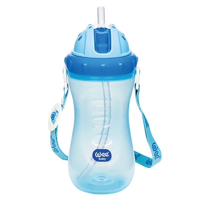 Wee Baby كوب ملون مع ماصة للأطفال الصغار - 4