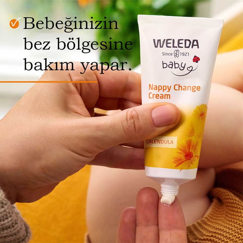 Weleda كريم العناية بمنطقة الحفاضات من ويليدا كاليندولا 75 مل - 4