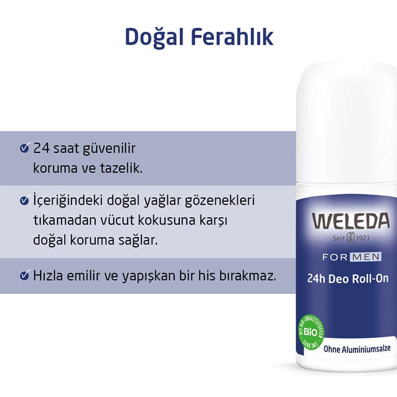 Weleda مزيل عرق ويليدا للرجال 50 مل - 3