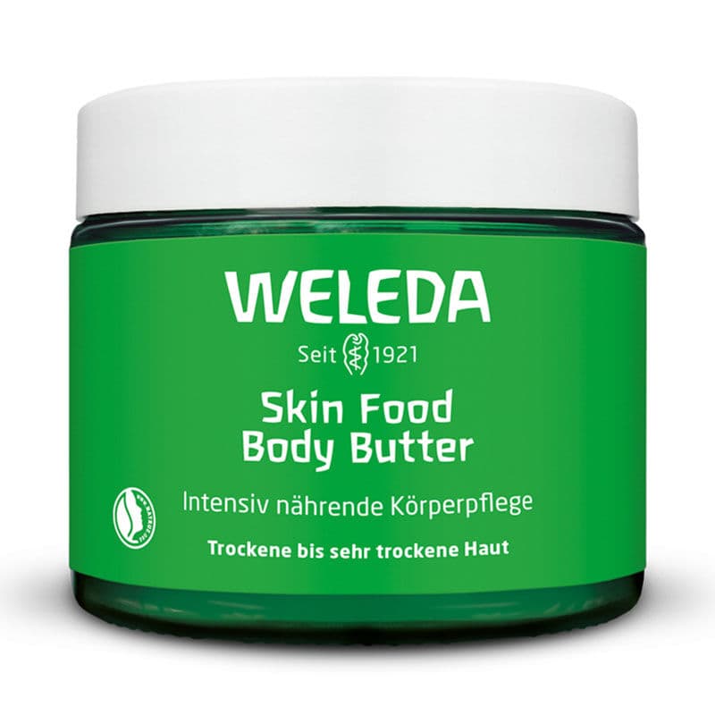 Weleda كريم العناية بالجسم العضوي من ويليدا سكين فود، 150 مل