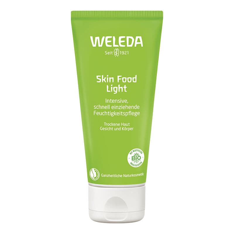 Weleda كريم ويليدا سكين فود لايت للعناية العضوية المرطبة والمغذية 75 مل