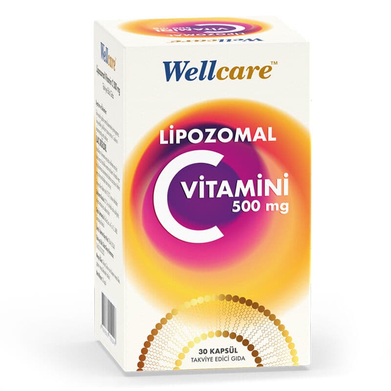 Wellcare ويلكير ليبوسومال فيتامين سي 500 ملغ 30 كبسولة