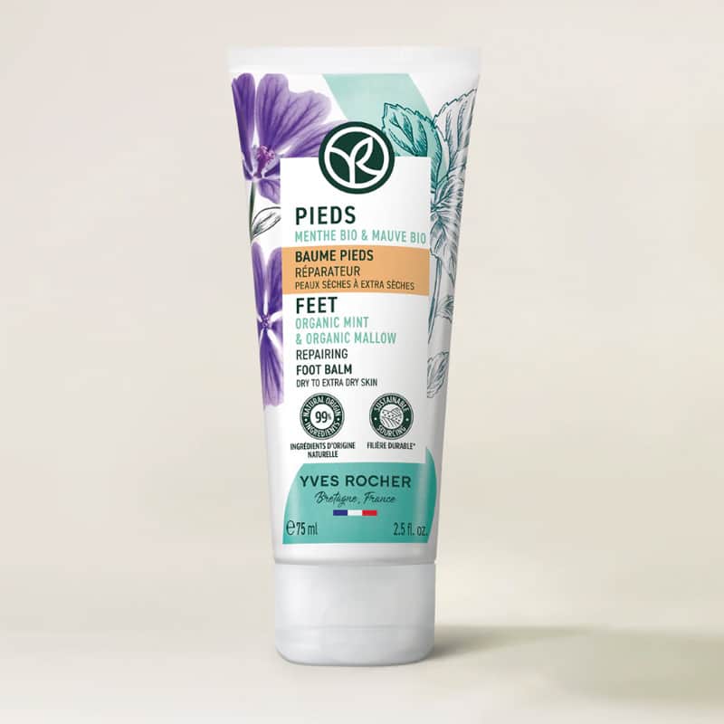 Yves Rocher كريم العناية بالقدمين لإصلاح وتنعيم البشرة من إيف روشيه 75 مل - 3
