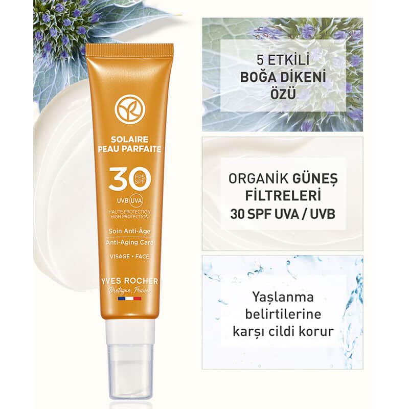 كريم الشمس المضاد للشيخوخة SPF 30 40 مل من إيف روشيه Yves Rocher - 3