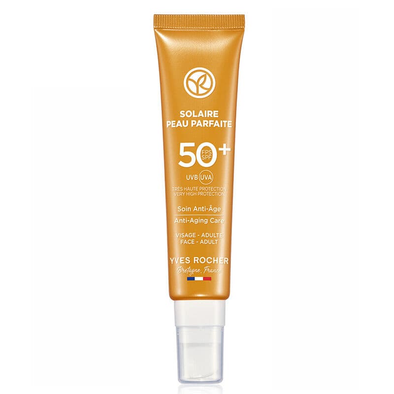 Yves Rocher كريم الشمس المضاد للشيخوخة من إيف روشيه سولير بو بارفيت بعامل حماية من الشمس 50، 40 مل