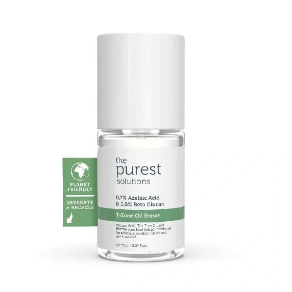 ممحاة زيت منطقة T (0.7 أحماض أزيلايكية و0.5 بيتا غلوكان) من ذا بيورست سلوشنز The Purest Solutions