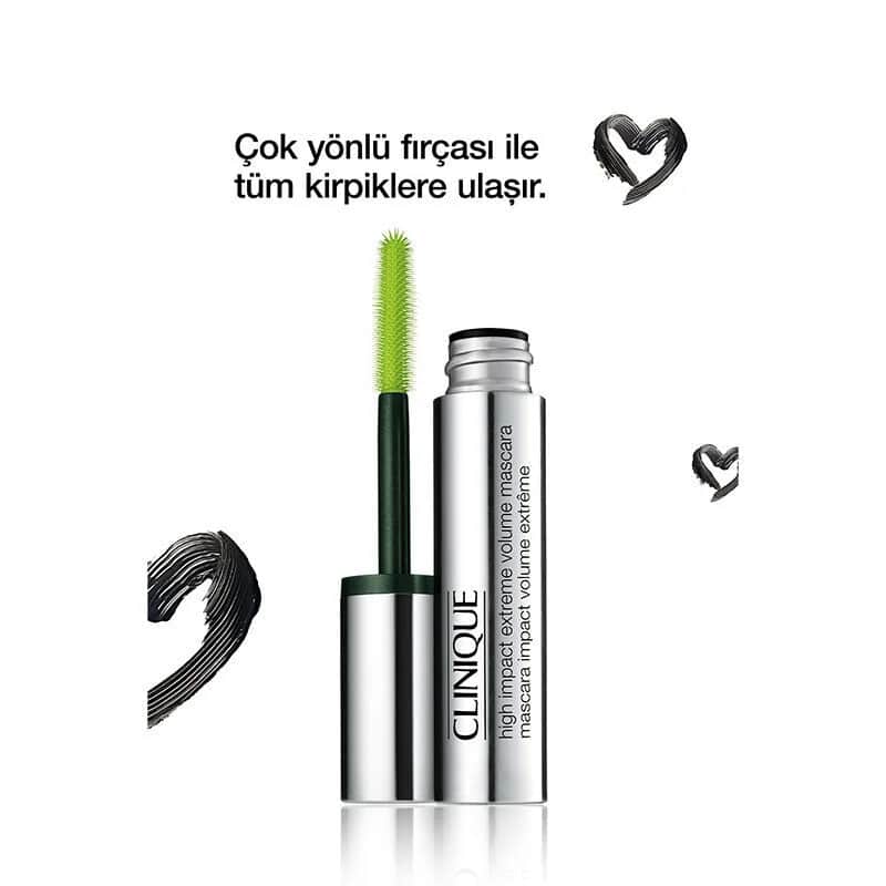 Clinique ماسكارا كلينيك هاي إمباكت إكستريم فوليوم إكسترا بلاك 10 مل