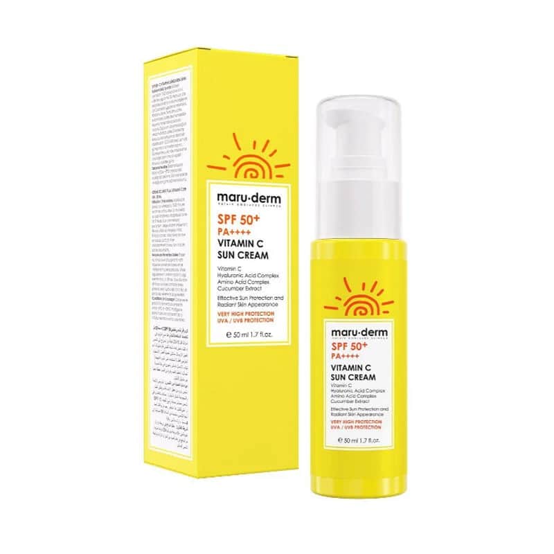 كريم واقي شمس فيتامين سي SPF 50+ 50 مل من ماروديرم Maruderm