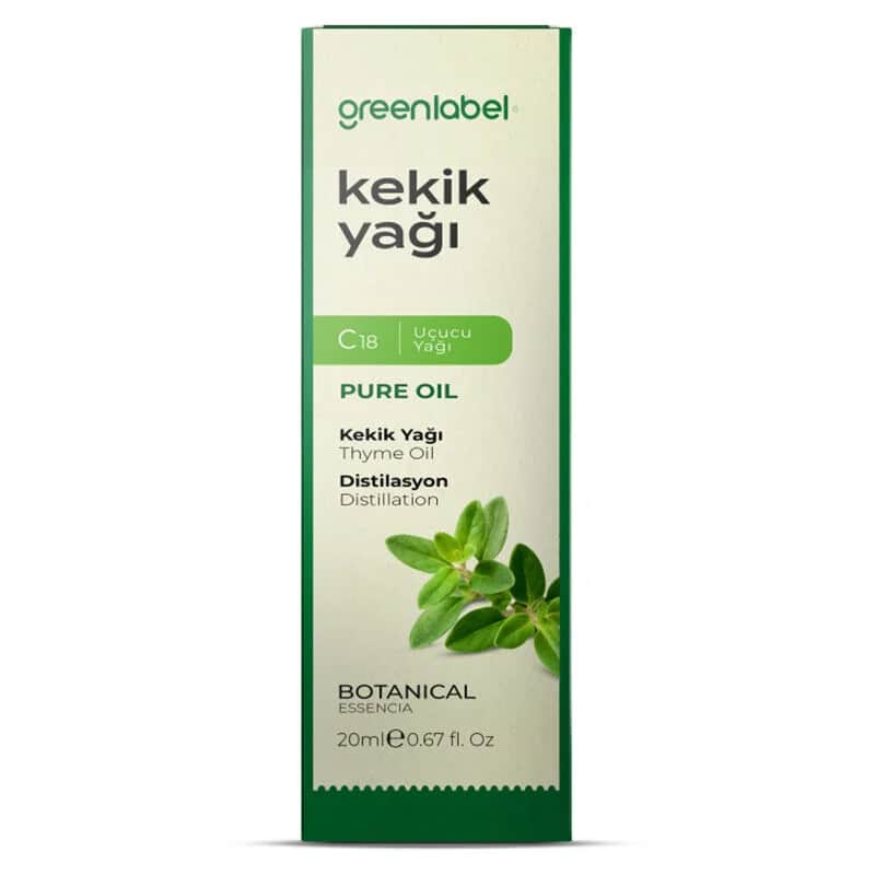 Greenlabel زيت الزعتر النقي من جرين ليبل، 20 مل عطر طبيعي أساسي