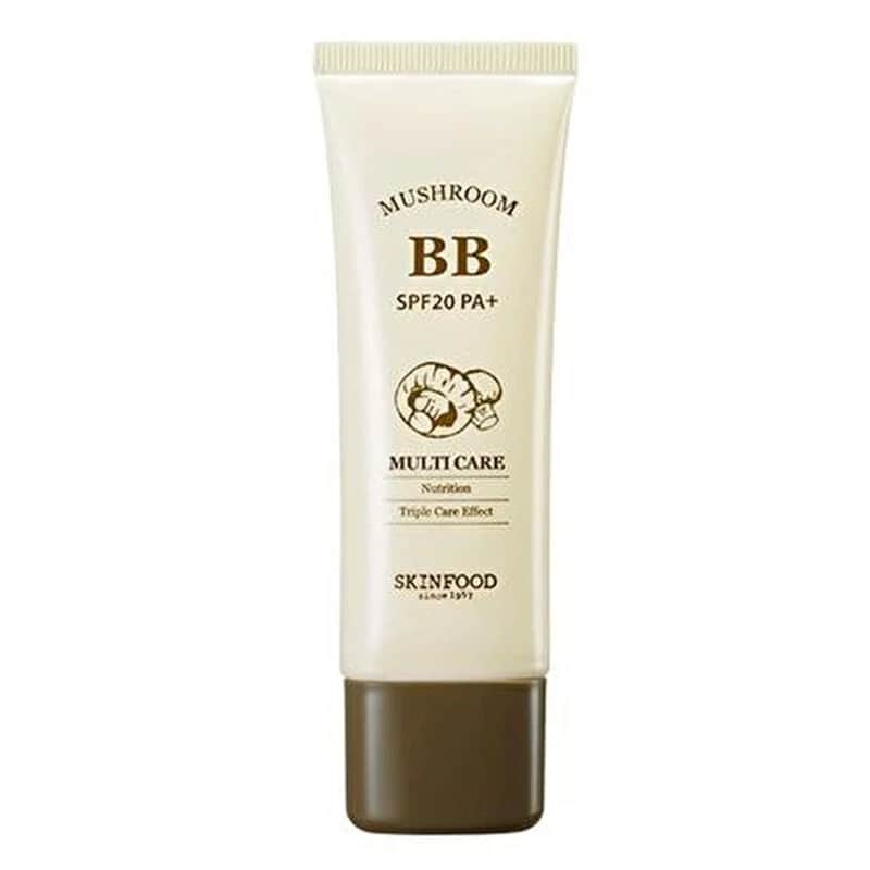 كريم بي بي متعدد الاستخدامات بالفطر SPF20 PA+ 50 مل من سكنفود Skinfood