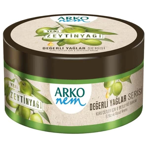 Arko كريم زيت الزيتون من أركو نيم للزيوت الثمينة 250 مل