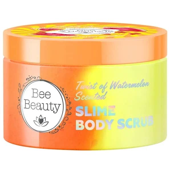 Bee Beauty مقشر الجسم بي بيوتي سلايم برائحة فاكهة العاطفة والأناناس 250 مل