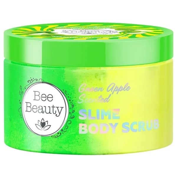 Bee Beauty مقشر الجسم سلايم برائحة التفاح الأخضر من بي بيوتي 250 مل