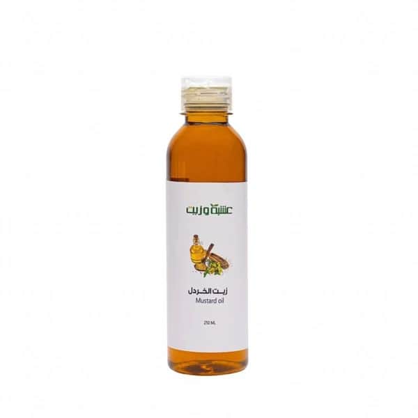 Herb and Oil زيت الخردل من عشبة وزيت 250 مل