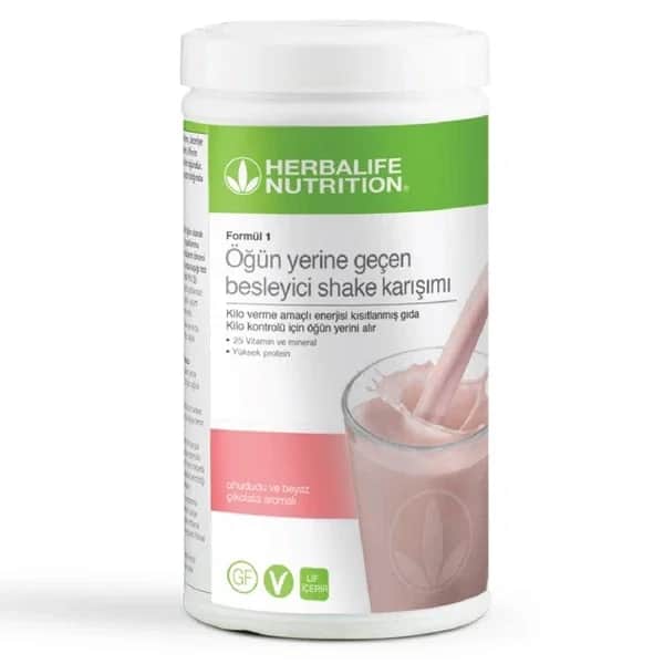 Herbalife ميلك شيك هيربالايف فورميولا 1 بنكهة التوت والشوكولاتة البيضاء 500 غرام