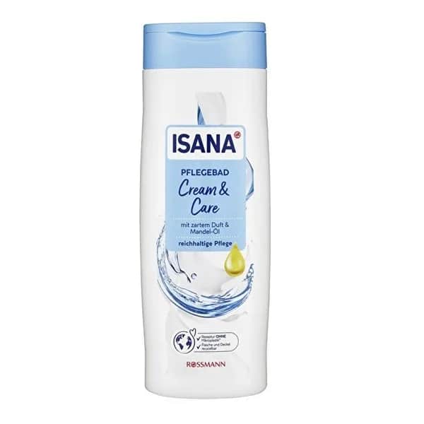 Isana جل الاستحمام الكريمي إيزانا كريم آند كير بزيت اللوز 750 مل