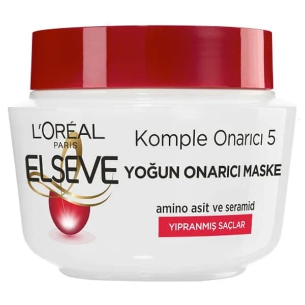 L'Oreal Paris قناع لوريال باريس إلسيف كومبليت ريبير 5، 300 مل إلسيف