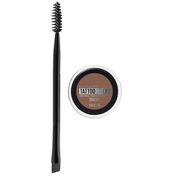 Maybelline مايبيلين نيويورك تاتو براو بوميد للحواجب 03 بني متوسط