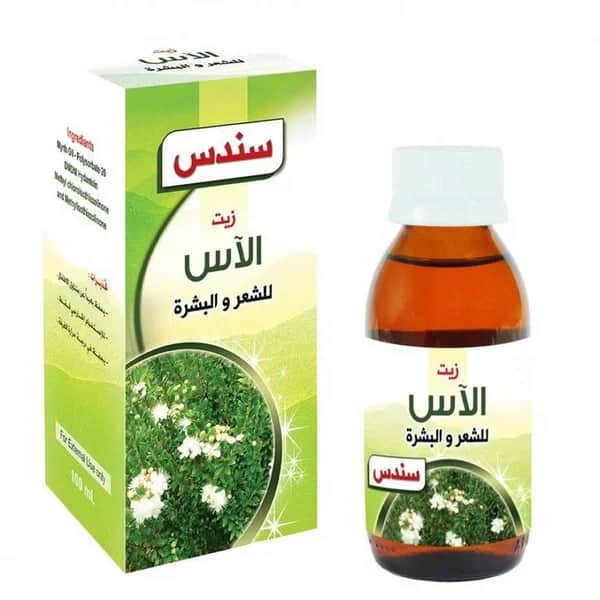 Sundus زيت الاس للشعر والبشرة من سندس , 100 مل